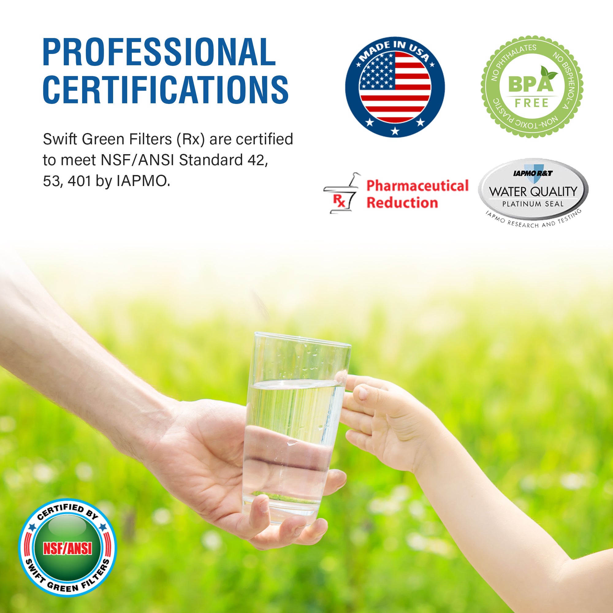 Whirlpool 4396841, 4396710,EDR3RXD1,EFF-6016A,EDR3RXD1,FILTER 3 Compatible Pharmaceuticals Refrigerator Water Filter (Authorized to sell only in Canada)