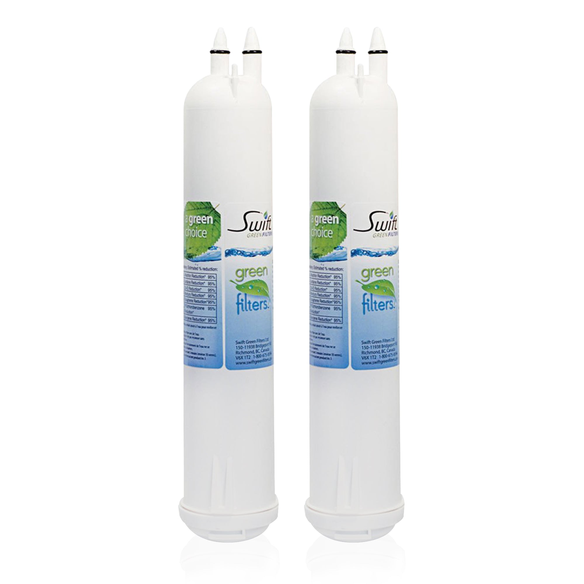 Whirlpool 4396841, 4396710,EDR3RXD1,EFF-6016A,EDR3RXD1,FILTER 3 Compatible VOC Refrigerator Water Filter (Authorized to sell only in Canada)