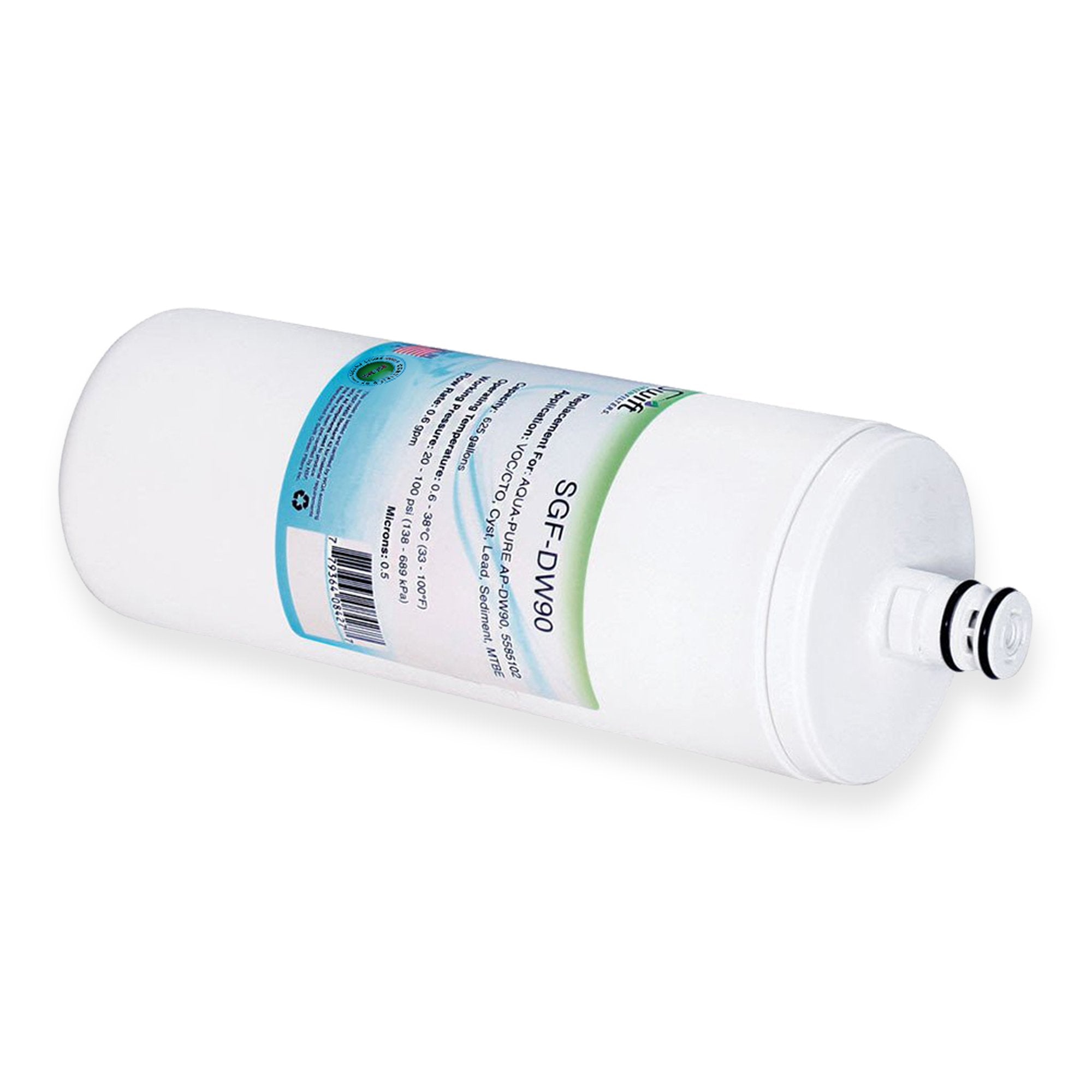 Replacement for 3M Aqua Pure AP-DW80 Filter by Swift Green Filters SGF-DW80 & SGF-DW90 (sell as a set of 2 with DW80)