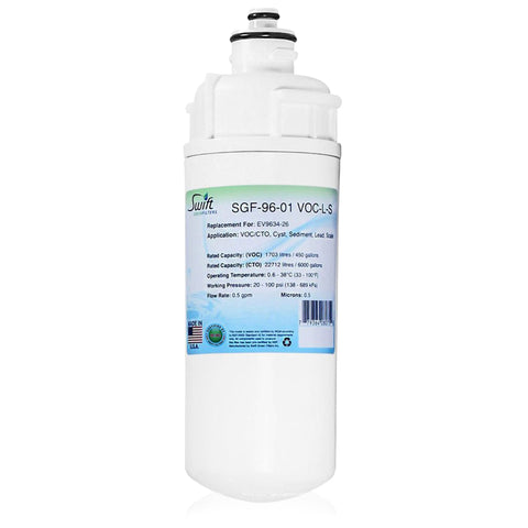 Replacement for Everpure EV9634-26 Filter by Swift Green Filters SGF-96-01 VOC-L-S