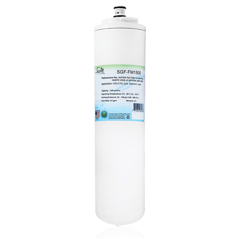 Replacement for 3M Water Factory 47-5574704 Filter by Swift Green Filters SGF-FM1500