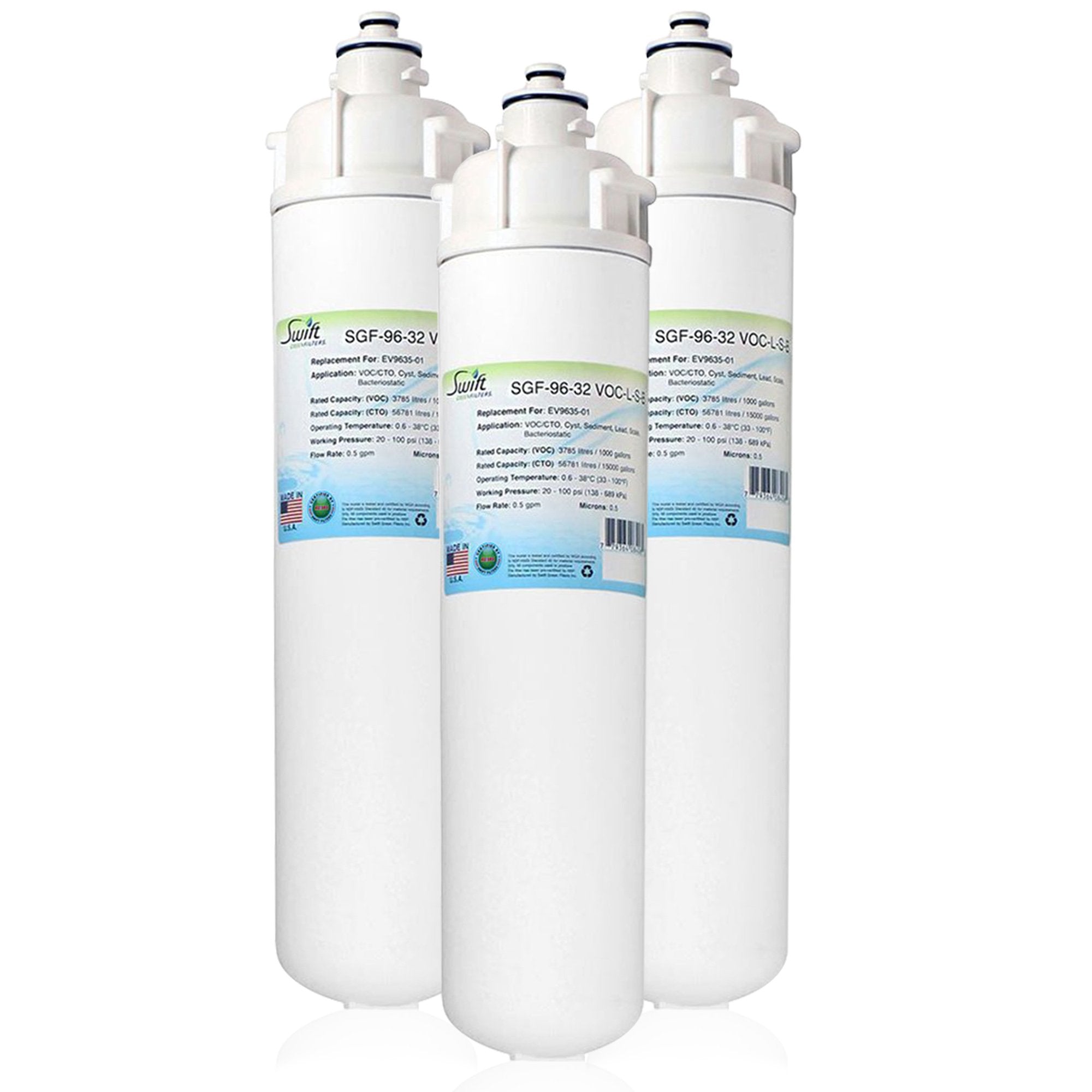 Replacement for Everpure EV9635-01 Filter by Swift Green Filters SGF-96-32 VOC-L-S-B
