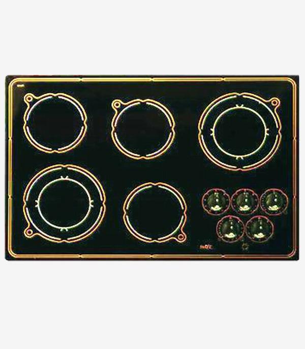 Swift 5 Burner ELECTRIC COOKTOP COIL ELEMENTS 30” Ceramic Black Made in Canada