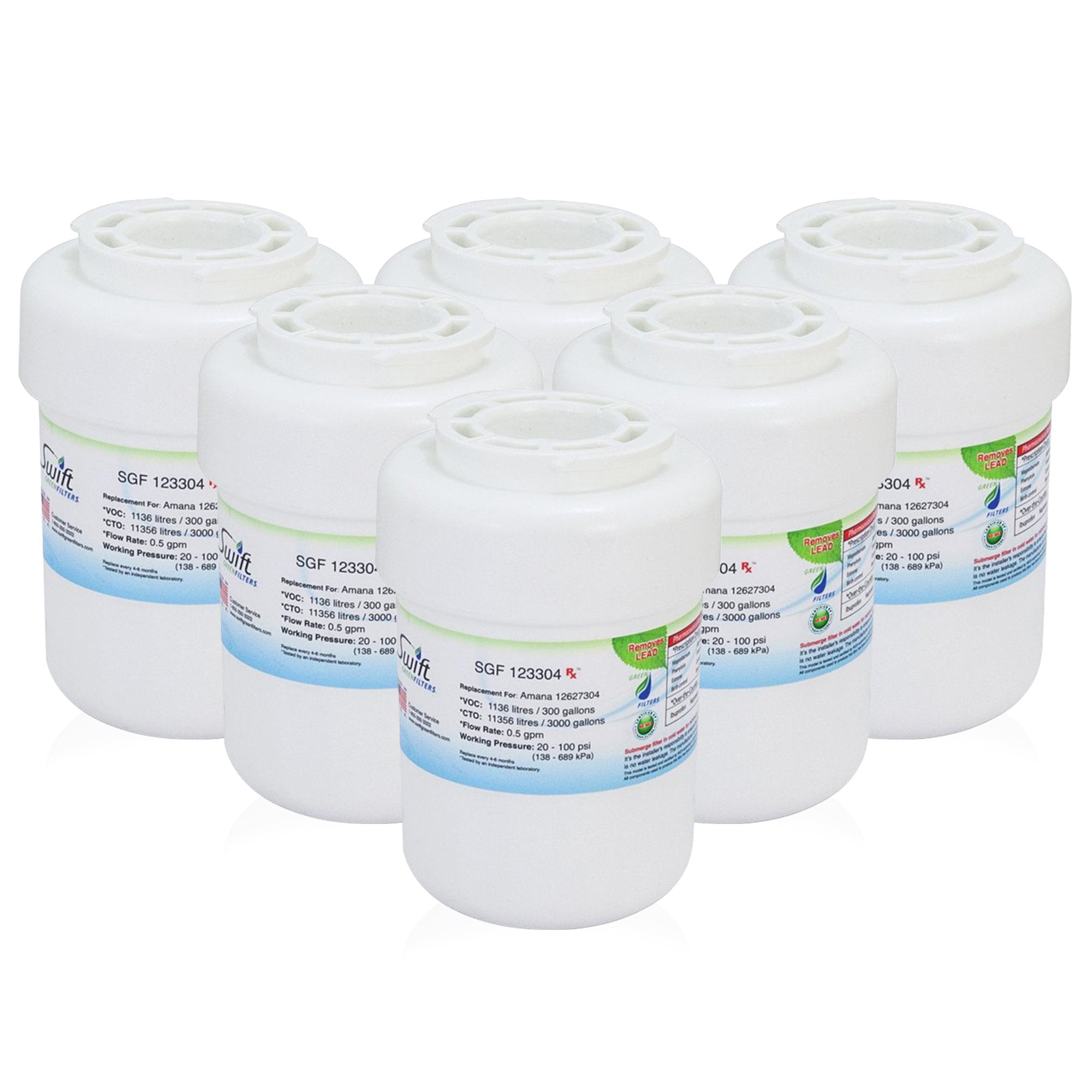 Amana WF-30, EcoAqua EFF-6021A & Kenmore 46-9014 Compatible Pharmaceutical Refrigerator Water Filter