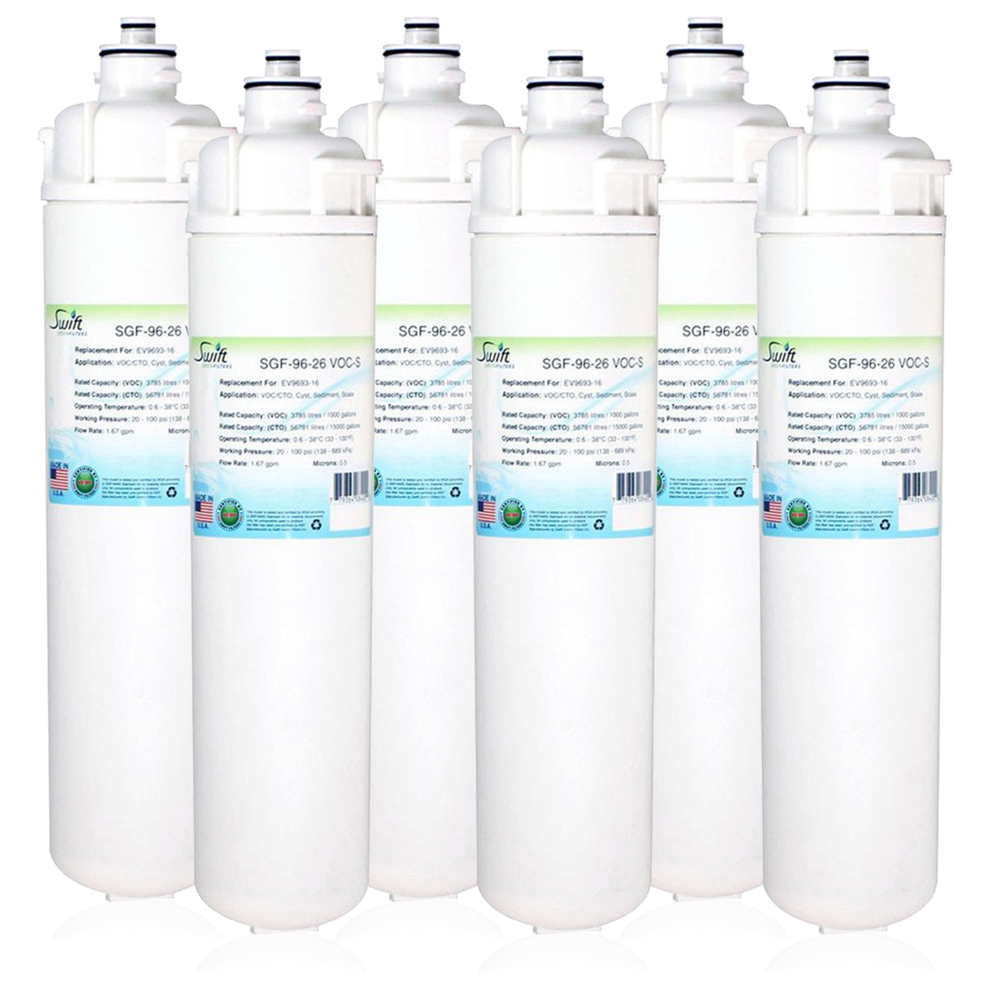 Replacement for Everpure EV9693-16 Filter by Swift Green Filters SGF-96-26 VOC-S