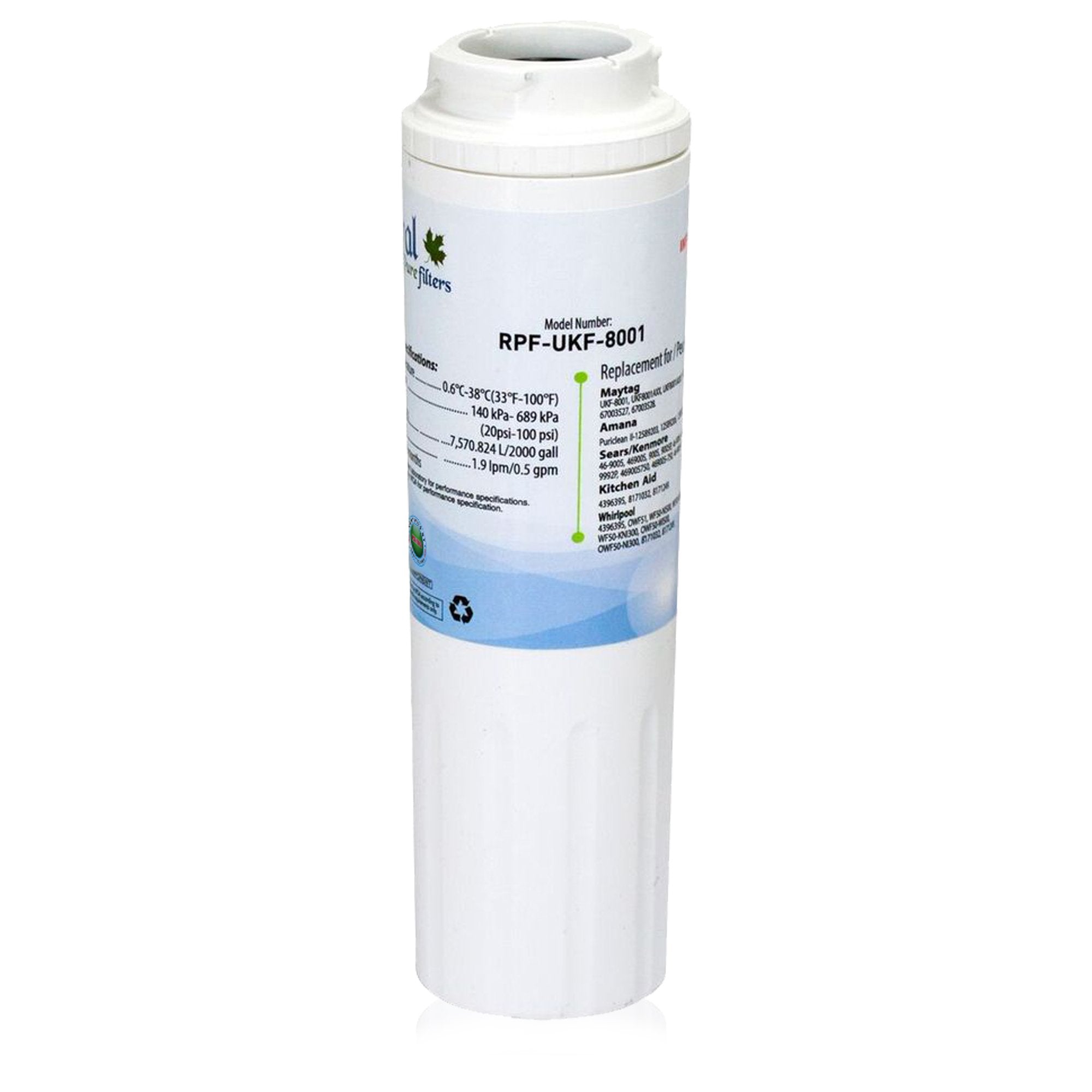 Aqua Fresh WF295 Compatible CTO Refrigerator Water Filter